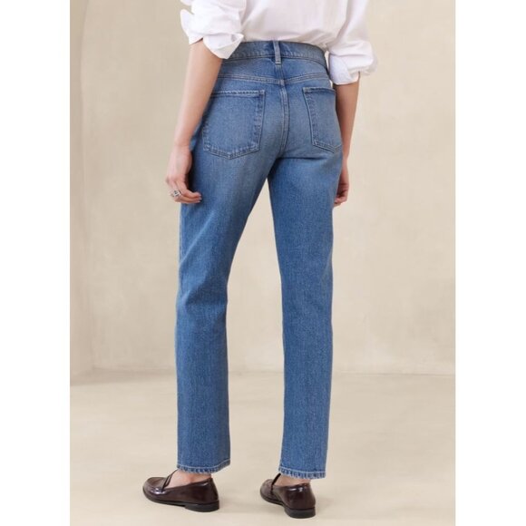 Banana Republic The Beau Jean 27/4 Low Rise Ankle Womens Denim NWT - Picture 1 of 9